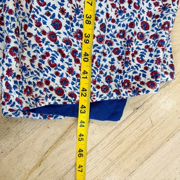 MATTA 100% cotton beautiful blue quilted midi dress NWT - Picture 15 of 15